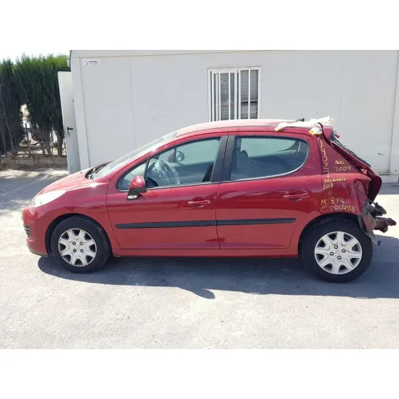 PEUGEOT 207 '2009 CONFORT ROJO