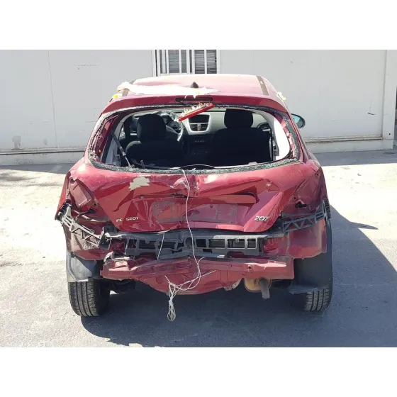 PEUGEOT 207 '2009 CONFORT ROJO