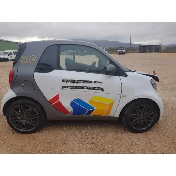 SMART FORTWO COUPE '2018 PASSION BLANCO-GRIS