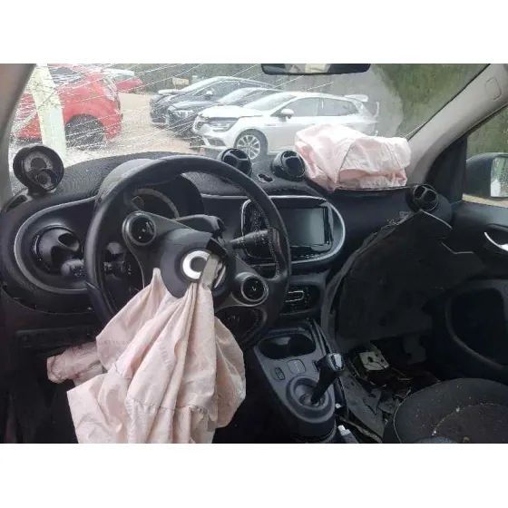 SMART FORTWO COUPE '2018 PASSION BLANCO-GRIS
