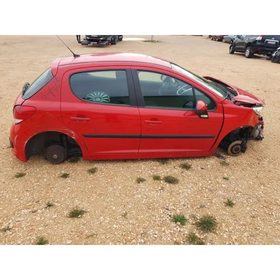 PEUGEOT 207 '2009 CONFORT ROJO