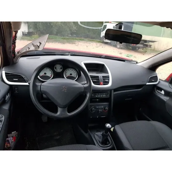 PEUGEOT 207 '2009 CONFORT ROJO