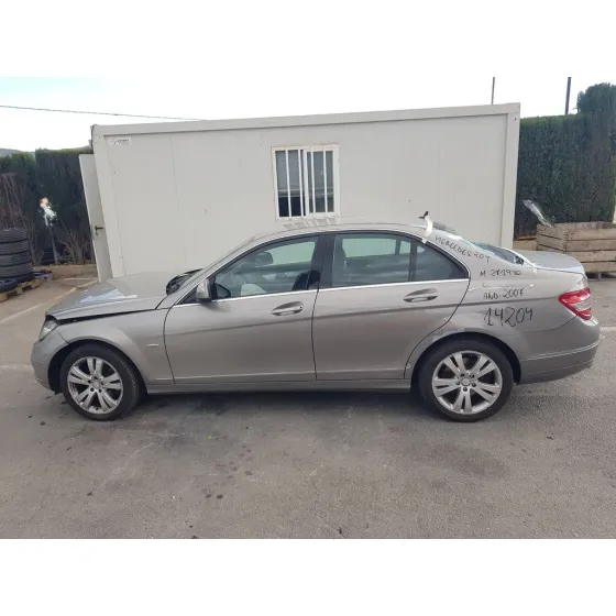 MERCEDES CLASE C (W204) BERLINA '2007 C 200 KOMPRESSOR (204.041) GRIS