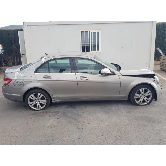 MERCEDES CLASE C (W204) BERLINA '2007 C 200 KOMPRESSOR (204.041) GRIS