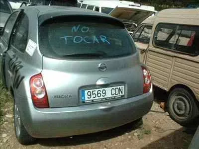 NISSAN MICRA (K12E) NISSAN MICRA (K12E) '2003 1.4 CAT GRIS 2002