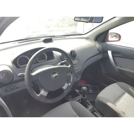 CHEVROLET AVEO '2009 LS ROJO