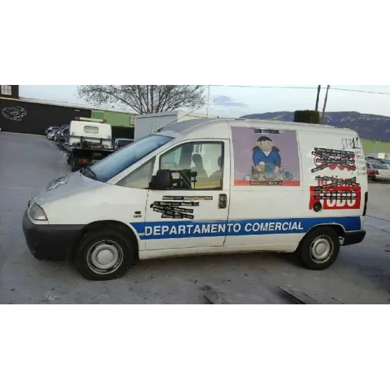 FIAT SCUDO (222) '1996 1.9 TD EL FURG. ACRISTALADO BLANCO
