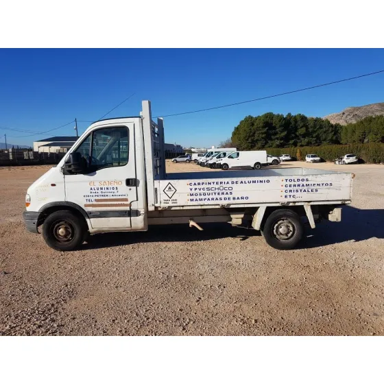 RENAULT MASTER CAJA ABIERTA/CHASIS AB '98 '2000 CAJA ABIERTA BATALLA 3578 BLANCO