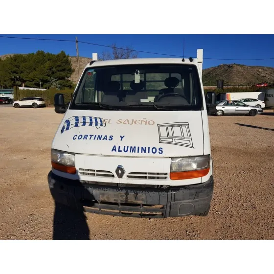 RENAULT MASTER CAJA ABIERTA/CHASIS AB '98 '2000 CAJA ABIERTA BATALLA 3578 BLANCO