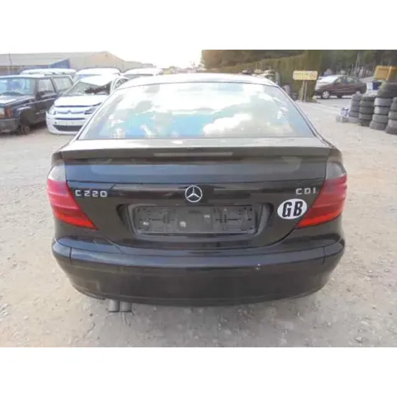 MERCEDES CLASE C (W203) SPORTCOUPE '2003 C 220 CDI (203.706) NEGRO