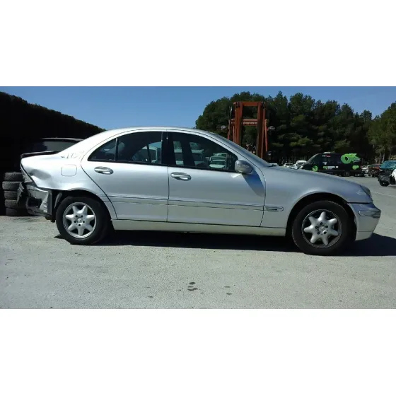 MERCEDES CLASE C (W203) BERLINA '2000 200 COMPRESSOR (203.045) GRIS PLATA