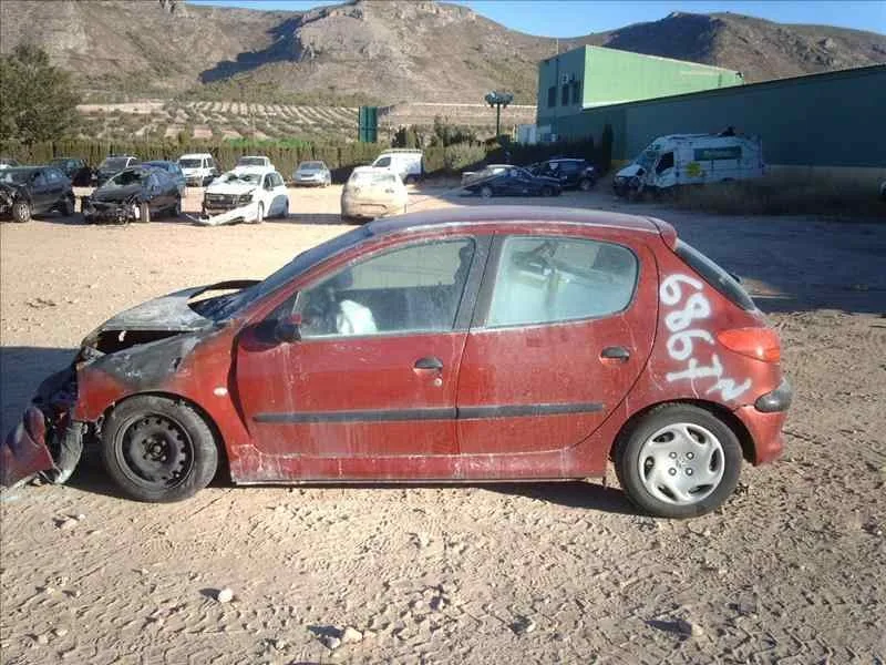 PEUGEOT 206 BERLINA '1998 XN GRANATE