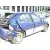 MG SERIE 200 (RF) MG ROVER SERIE 200 (RF) '1996 220 SD (5-PTAS.) AZUL 1996