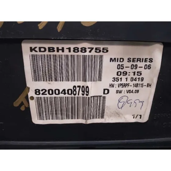 Cuadro Instrumentos para Renault Megane Ii Coupe/Cabrio