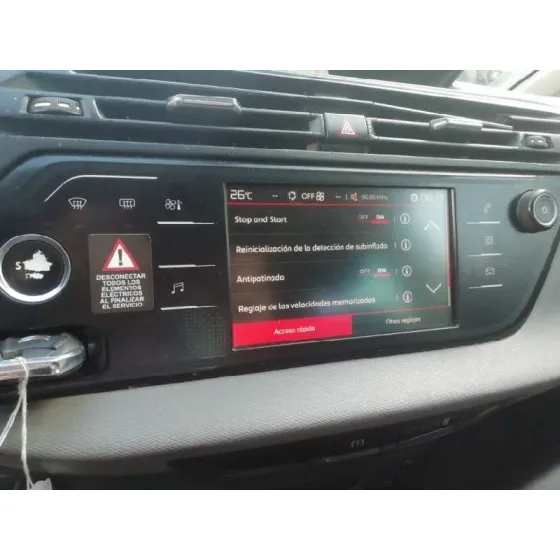 Sistema Audio / Radio Cd para Citroën C4 Picasso