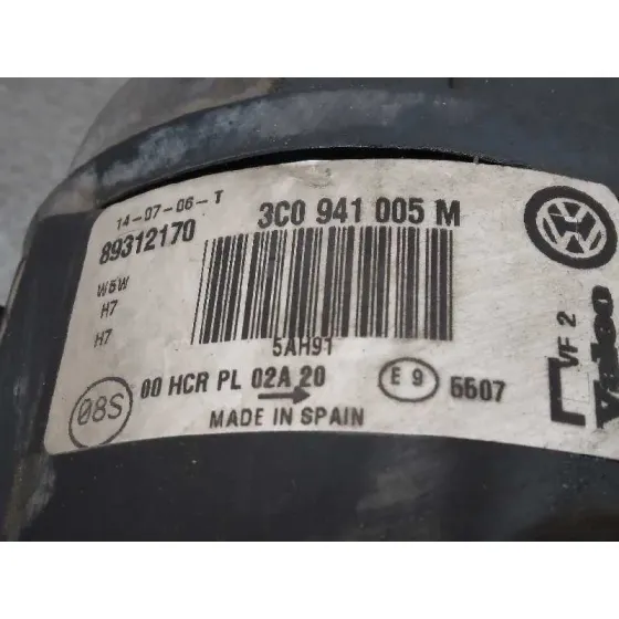 Faro Izquierdo para Volkswagen Passat Berlina (3C2)