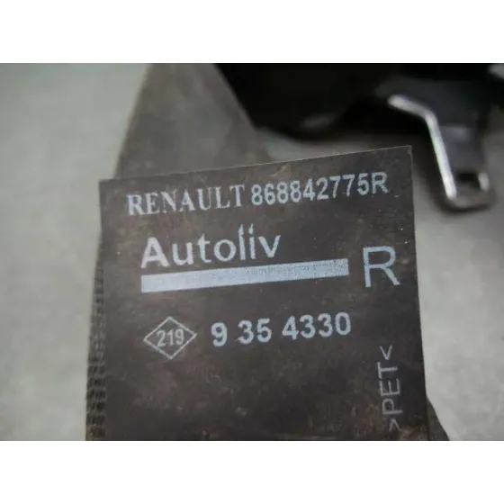 Cinturon Seguridad Delantero Derecho para Dacia Dokker