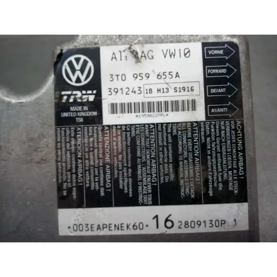 Centralita Airbag para Skoda Suberb (3T4)