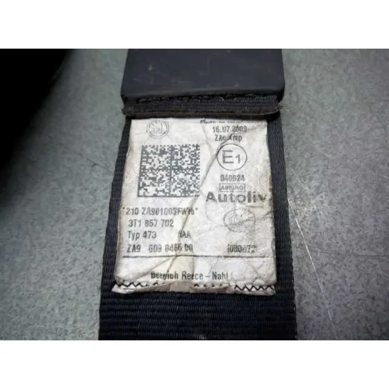 Pretensor Airbag Derecho para Skoda Suberb (3T4)