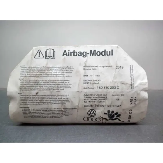 Airbag Delantero Derecho para Audi A8 (4E2)