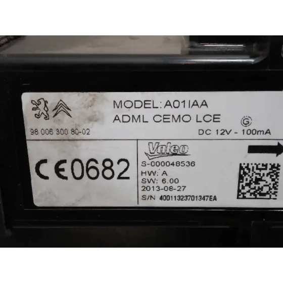 Conmutador De Arranque para Citroën C4 Picasso