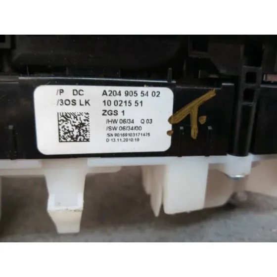 Mando Elevalunas Delantero Izquierdo para Mercedes-Benz Clase E (W212) Lim.
