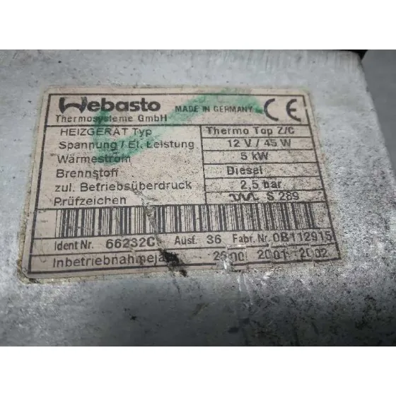 Motor Calefaccion para Mg Serie 75 (Rj)