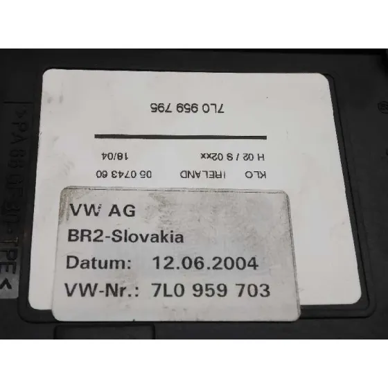 Motor Elevalunas Trasero Izquierdo para Volkswagen Touareg (7La)