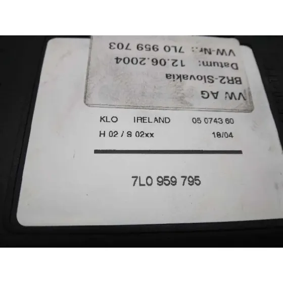 Motor Elevalunas Trasero Izquierdo para Volkswagen Touareg (7La)