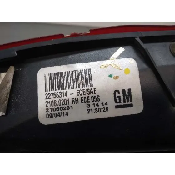 Piloto Trasero Derecho Interior para Opel Insignia Berlina