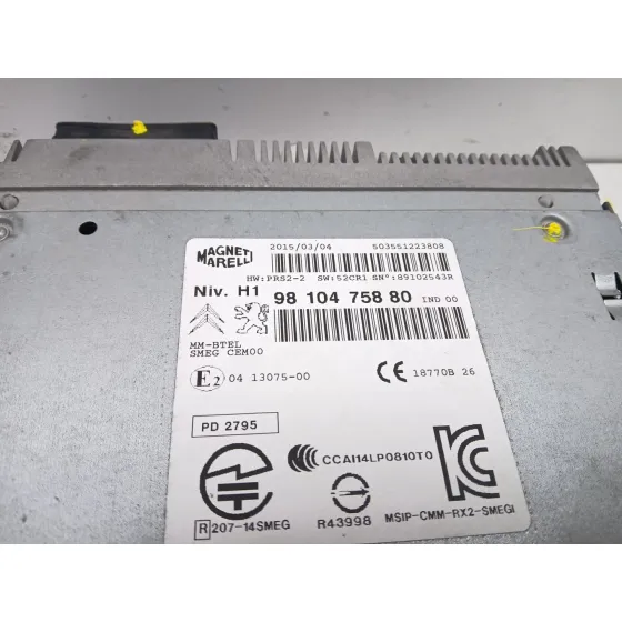 Sistema Audio / Radio Cd para Peugeot 308 Sw