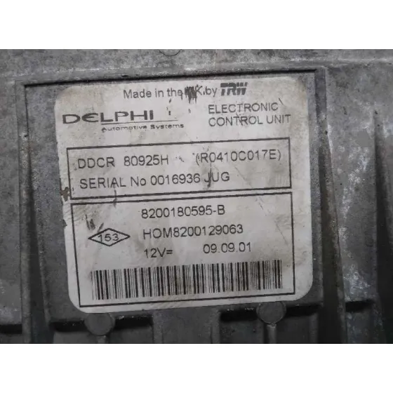 Centralita Motor Uce para Renault Clio Ii Fase Ii (B/Cb0)