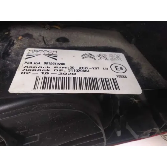 Piloto Trasero Izquierdo para Toyota Proace Verso