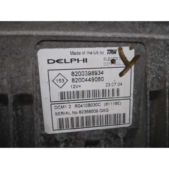 Centralita Motor Uce para Renault Modus