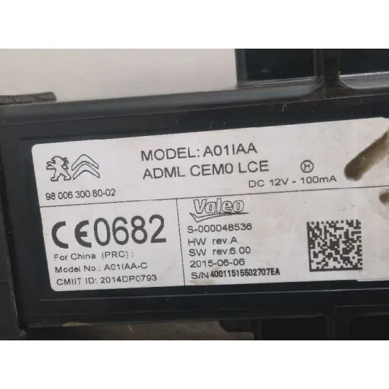 Conmutador De Arranque para Citroën C4 Picasso