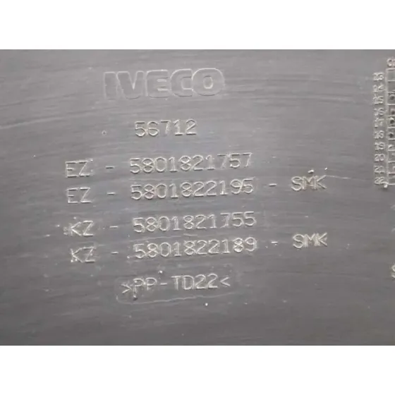 Molduras Traseras para Iveco Daily Furgon