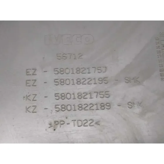 Molduras Traseras para Iveco Daily Furgon