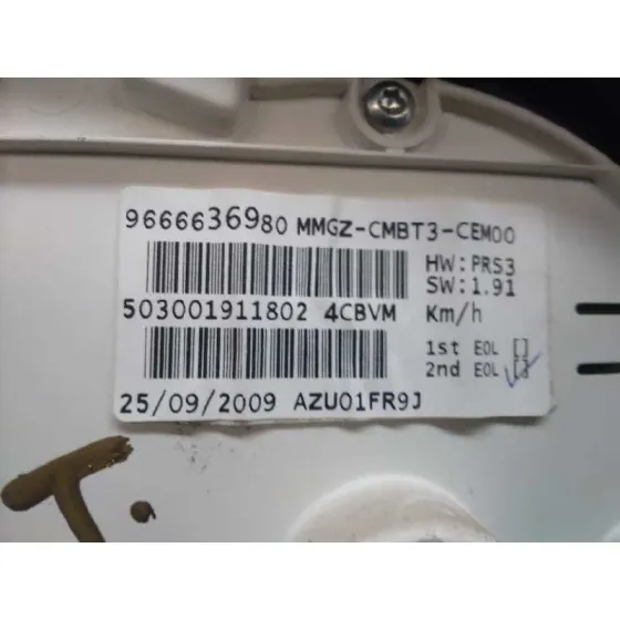 Cuadro Instrumentos para Peugeot 206+