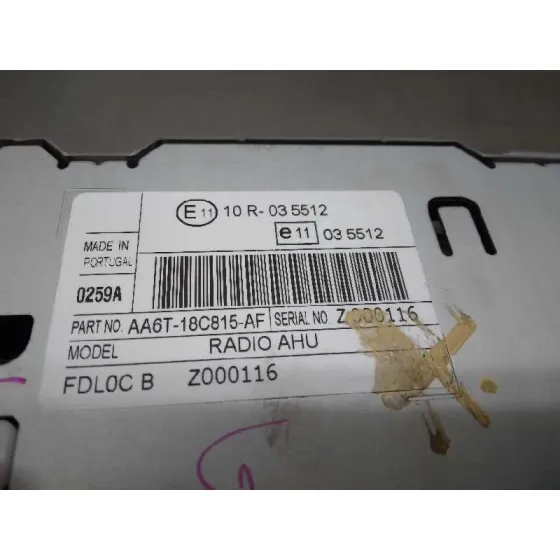 Sistema Audio / Radio Cd para Ford Fiesta (Cb1)