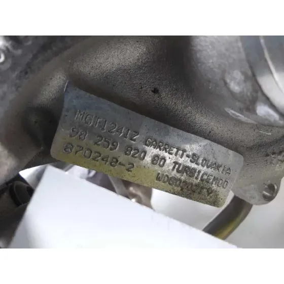 Turbocompresor para Peugeot 208
