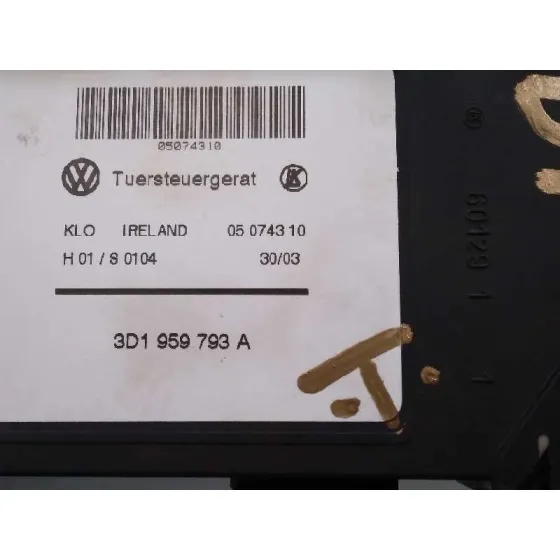 Motor Elevalunas Delantero Izquierdo para Volkswagen Touareg (7La)