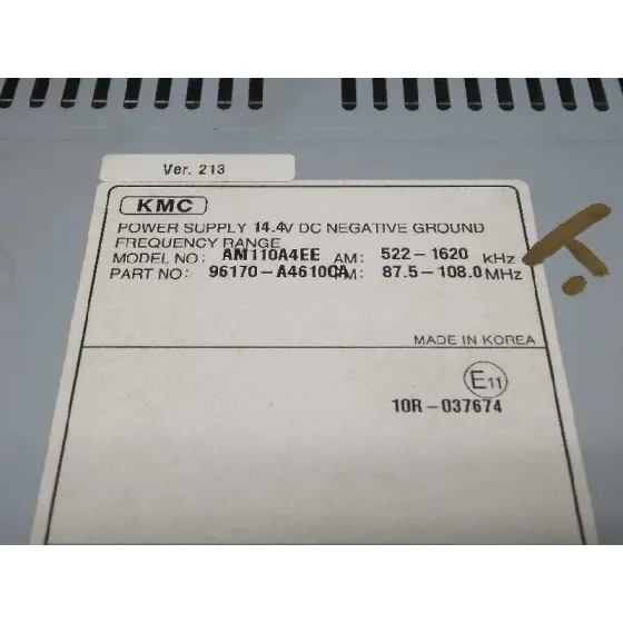 Sistema Audio / Radio Cd para Kia Carens ( )