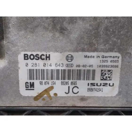 Centralita Motor Uce para Opel Astra H Ber.