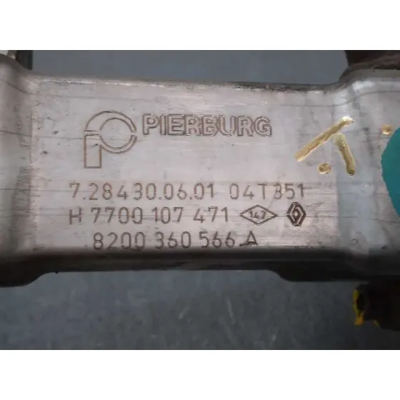 Enfriador Egr para Renault Scenic Ii