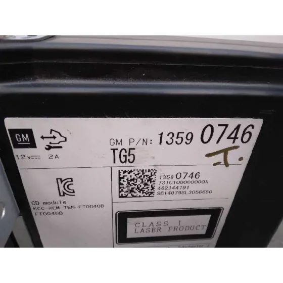 Sistema Audio / Radio Cd para Opel Insignia Berlina