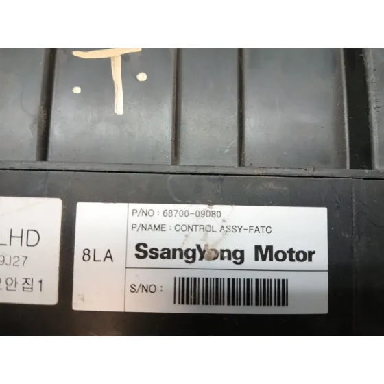 Mando Climatizador para Ssangyong Actyon Sports