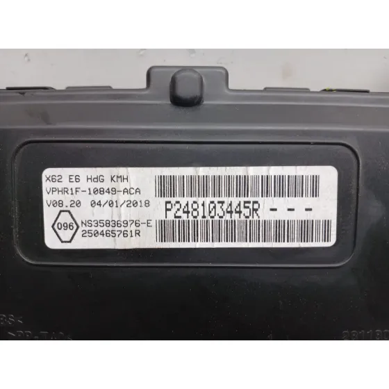 Cuadro Instrumentos para Renault Master Kasten