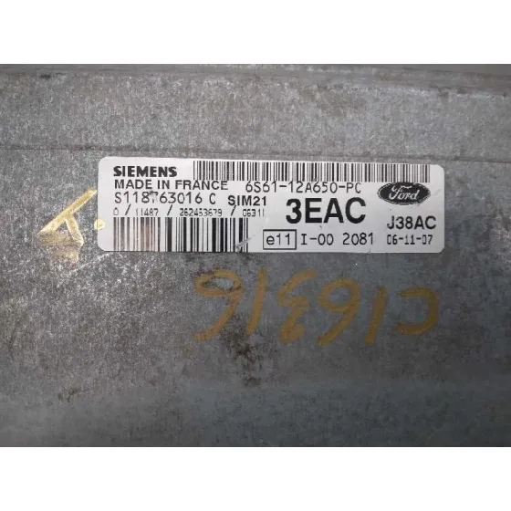 Centralita Motor Uce para Ford Fiesta (Cbk)