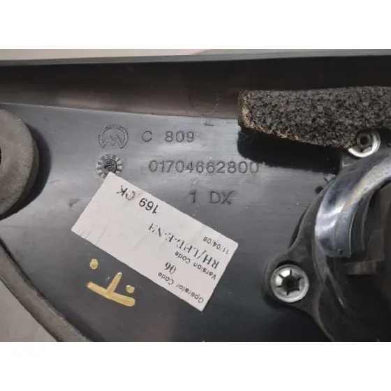 Retrovisor Derecho para Fiat Panda (169)