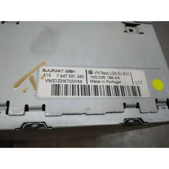 Sistema Audio / Radio Cd para Volkswagen Passat Berlina (3C2)